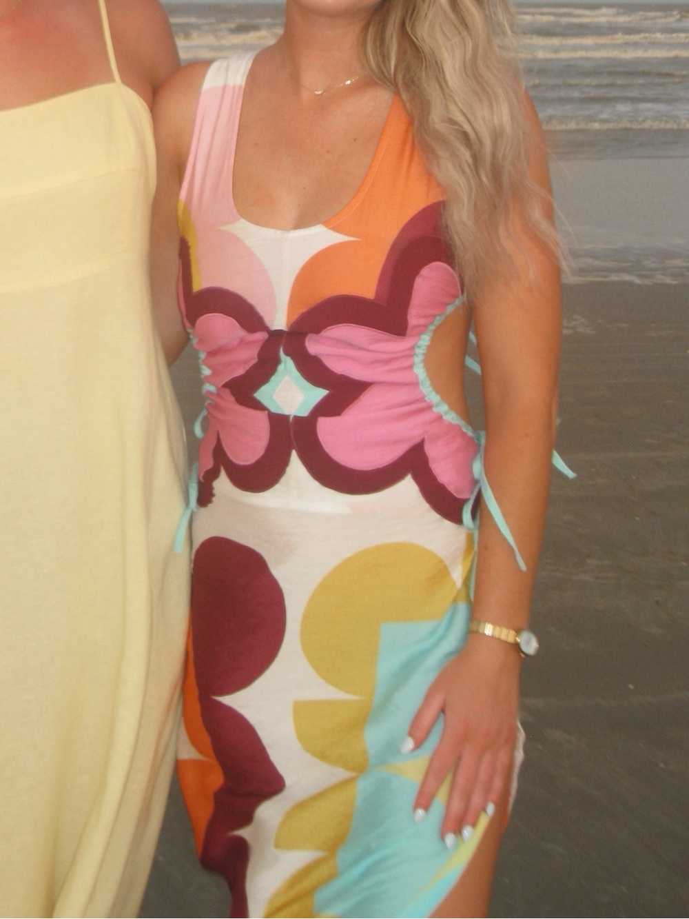 Anthropologie Multi-Color Maxi Dress